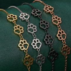 Cat Paw Adjustable Chain Bracelet for Women - PeticaDeals