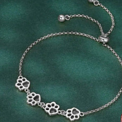 Cat Paw Adjustable Chain Bracelet for Women - PeticaDeals