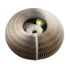 Cat Scratch Board Toy With Bell Ball - PeticaDeals