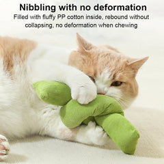 Cat Toy Funny Interactive Plush Sound Kitten Catnip Toys Indoor Teeth Cleaning Chewing - PeticaDeals
