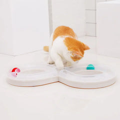 Cat Turntable Track Ball - PeticaDeals
