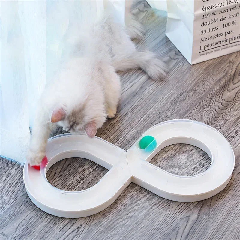 Cat Turntable Track Ball - PeticaDeals