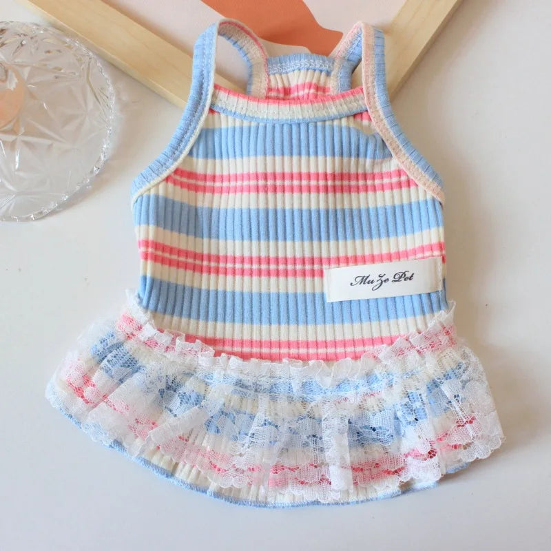 Clothes Summer Floral Dress For Dog & Cats - PeticaDeals