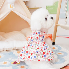 Clothes Summer Floral Dress For Dog & Cats - PeticaDeals
