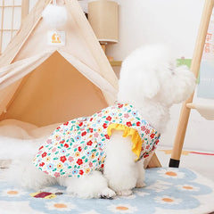 Clothes Summer Floral Dress For Dog & Cats - PeticaDeals