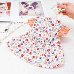 Clothes Summer Floral Dress For Dog & Cats - PeticaDeals