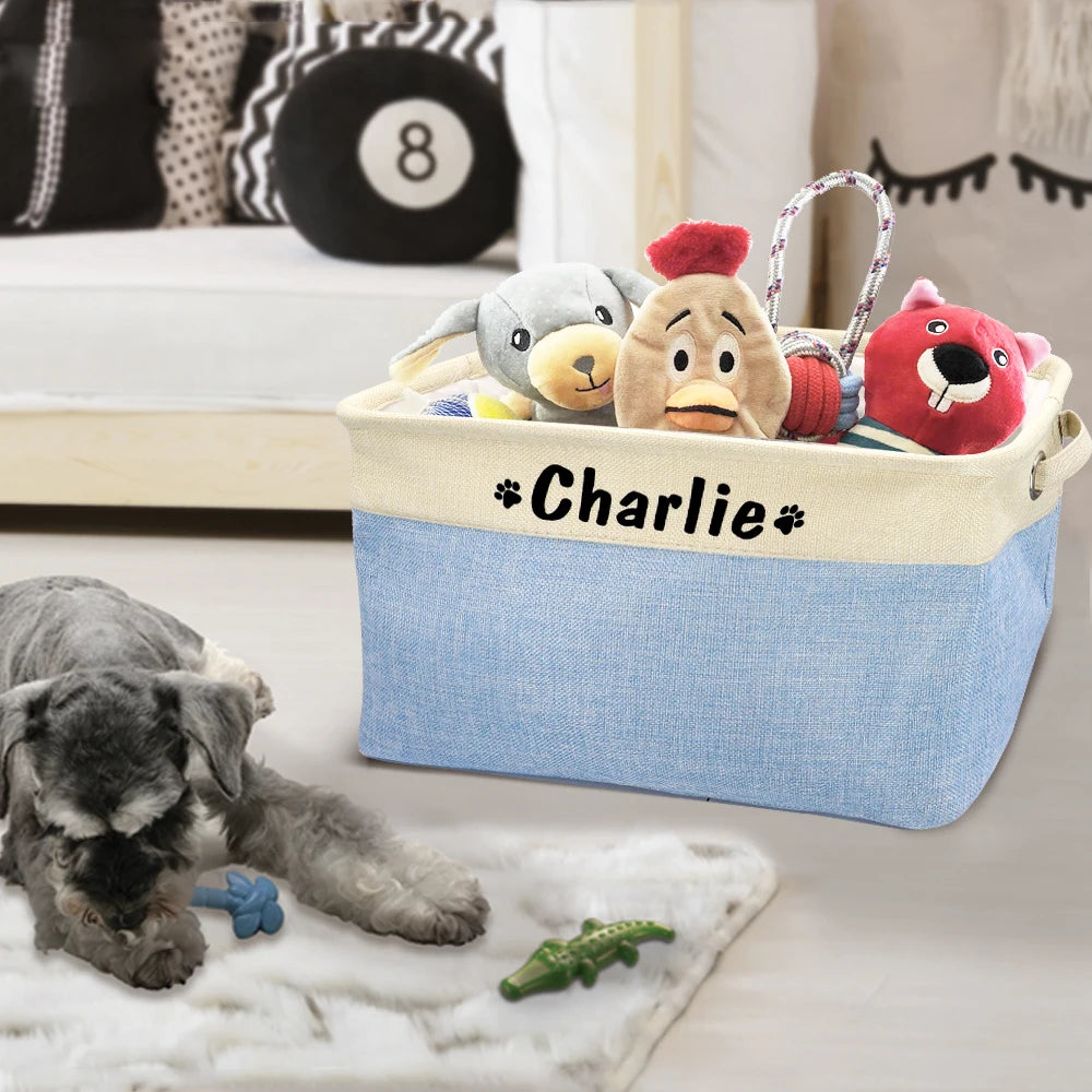 Clothes and Toy Storage Box Dog - PeticaDeals