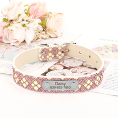 Collar Customized Plaid Collars For Cats & Small Medium Dogs - PeticaDeals