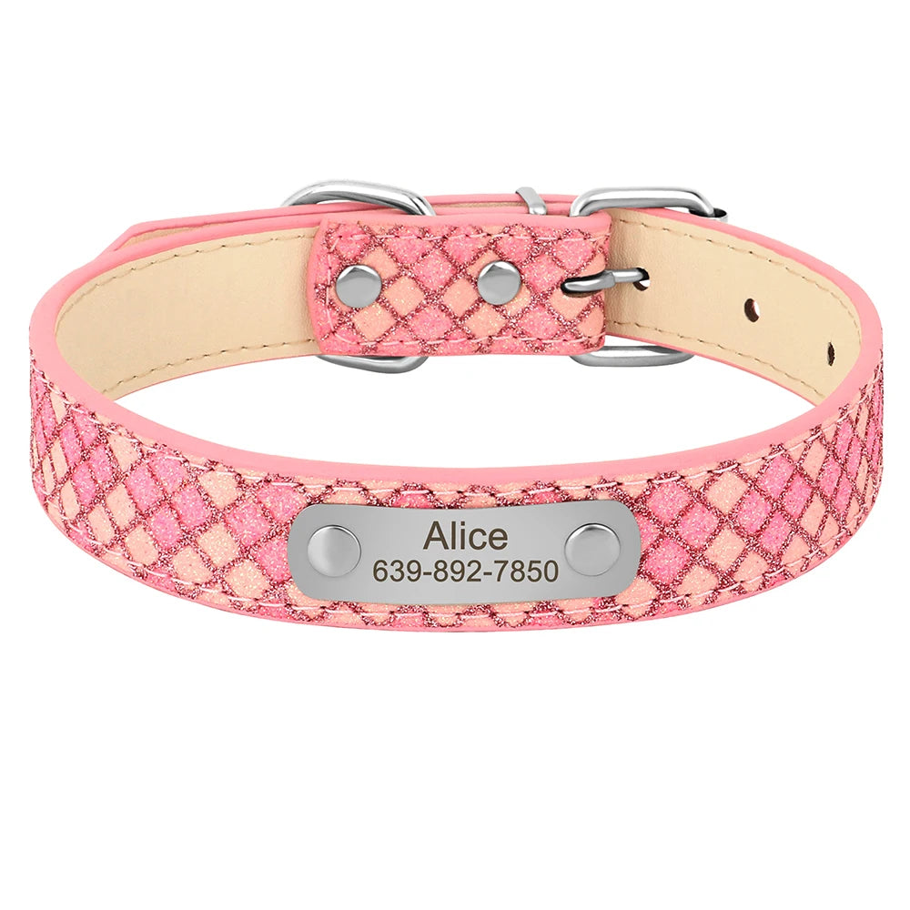 Collar Customized Plaid Collars For Cats & Small Medium Dogs - PeticaDeals