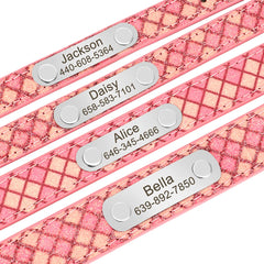 Collar Customized Plaid Collars For Cats & Small Medium Dogs - PeticaDeals