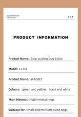 Collar Dog Simple Trendy Style - PeticaDeals
