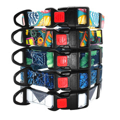 Collars Adjustable Print Dog & Cats Collar Floral Printed - PeticaDeals