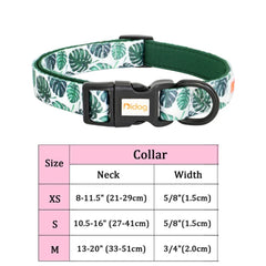 Collars Adjustable Print Dog & Cats Collar Floral Printed - PeticaDeals