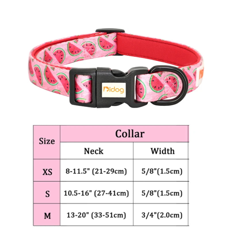 Collars Adjustable Print Dog & Cats Collar Floral Printed - PeticaDeals