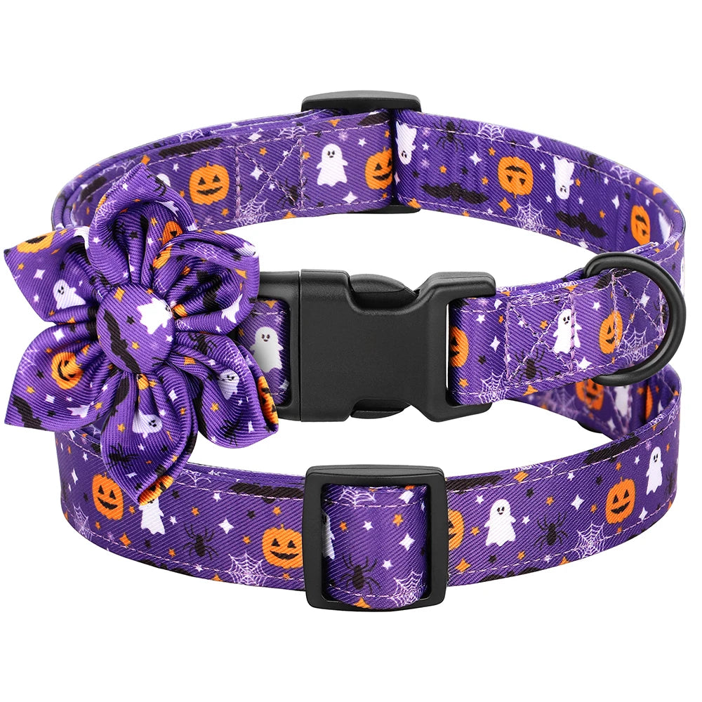 Collars with Flowers - PeticaDeals
