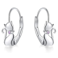 Colorful Zircon Wedding Earrings For Women - PeticaDeals