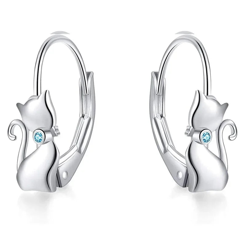 Colorful Zircon Wedding Earrings For Women - PeticaDeals