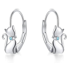 Colorful Zircon Wedding Earrings For Women - PeticaDeals