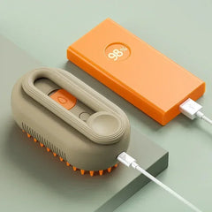 Comb Steamy Floating Hair Removal Cleaning Steam Brush Styling for Dogs and Cats - PeticaDeals