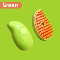 Comb Steamy Floating Hair Removal Cleaning Steam Brush Styling for Dogs and Cats - PeticaDeals
