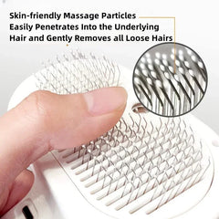 Comb Steamy Floating Hair Removal Cleaning Steam Brush Styling for Dogs and Cats - PeticaDeals