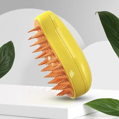 Comb Steamy Floating Hair Removal Cleaning Steam Brush Styling for Dogs and Cats - PeticaDeals