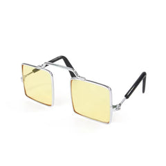 Cool Square Lens Pet Glasses Color Lens - PeticaDeals