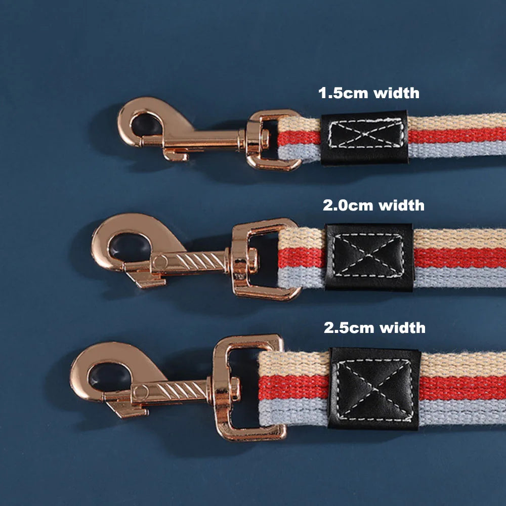 Cotton Pet Leash Lengthened Traction Rope Durable Dog Walking & Training Leash - PeticaDeals