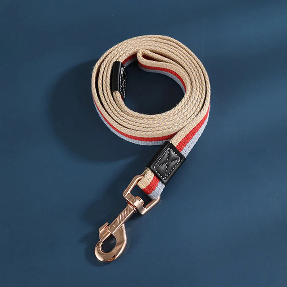 Cotton Pet Leash Lengthened Traction Rope Durable Dog Walking & Training Leash - PeticaDeals