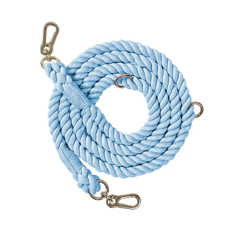 Cotton Pet Leash with Metal Buckle For Dog Walking & Training - PeticaDeals