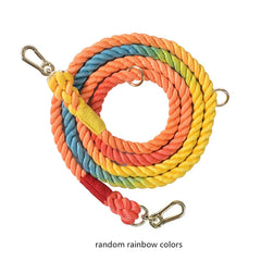 Cotton Pet Leash with Metal Buckle For Dog Walking & Training - PeticaDeals