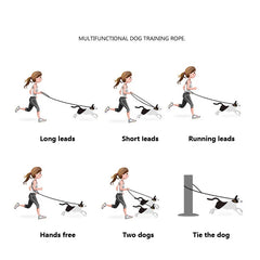 Cotton Pet Leash with Metal Buckle For Dog Walking & Training - PeticaDeals