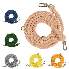 Cotton Pet Leash with Metal Buckle For Dog Walking & Training - PeticaDeals