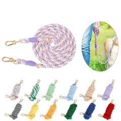 Cotton Pet Leash with Metal Buckle For Dog Walking & Training - PeticaDeals