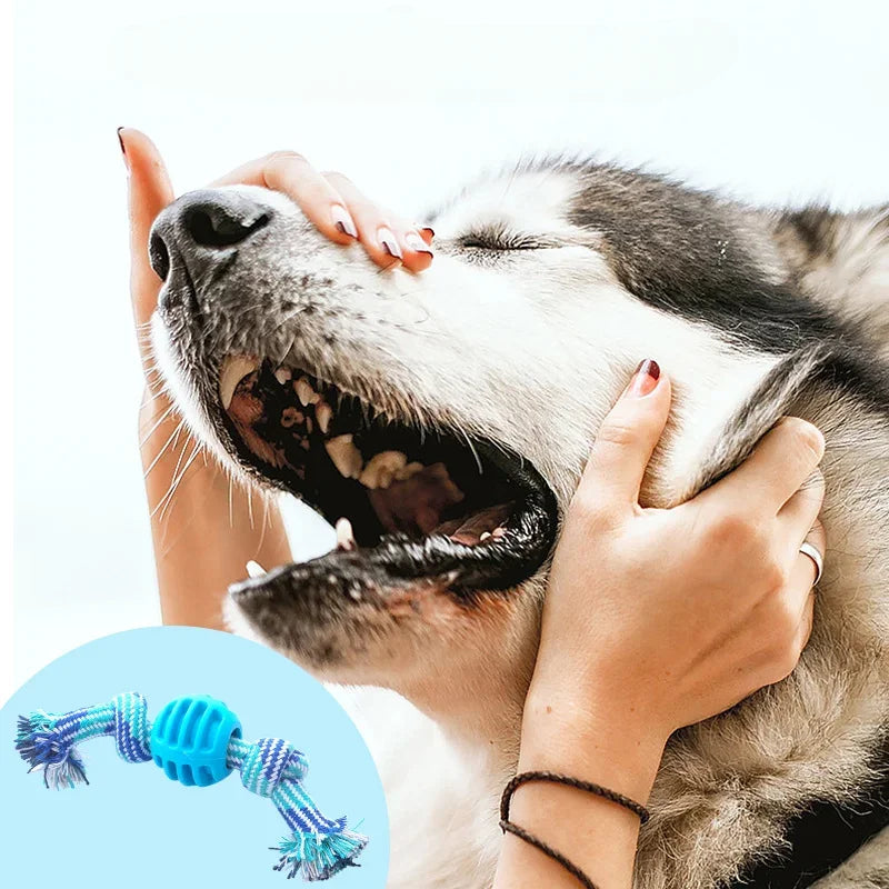 Cotton Rope Double Knot Ball - PeticaDeals