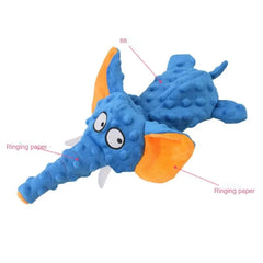 Crinkle Durable Dog Chew Toy No Stuffing - PeticaDeals