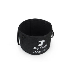 Custom Name Pet Toy Storage Basket - PeticaDeals