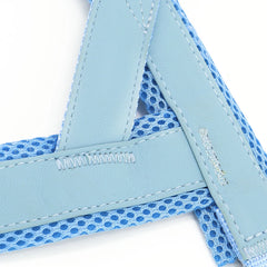 Customized Leather Dog Collar Harness Leash Set - PeticaDeals
