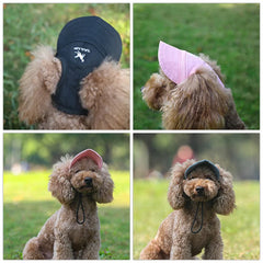 Cute Baseball Cap with Ear Holes for Large Medium Small Dogs - PeticaDeals