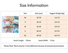 Cute Bear Dog & Cat Leash Set Nylon - PeticaDeals