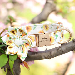 Cute Bowknot Flower Pet ID Collars - PeticaDeals