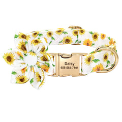 Cute Bowknot Flower Pet ID Collars - PeticaDeals