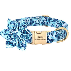 Cute Bowknot Flower Pet ID Collars - PeticaDeals