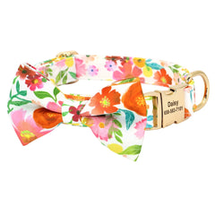 Cute Bowknot Flower Pet ID Collars - PeticaDeals
