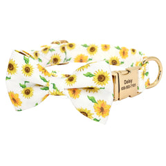 Cute Bowknot Flower Pet ID Collars - PeticaDeals