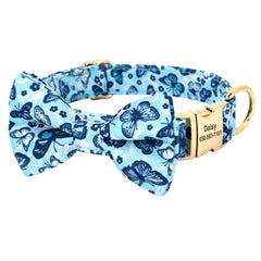 Cute Bowknot Flower Pet ID Collars - PeticaDeals