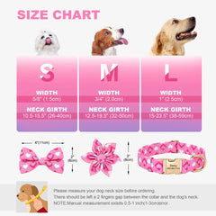 Cute Bowknot Flower Pet ID Collars - PeticaDeals