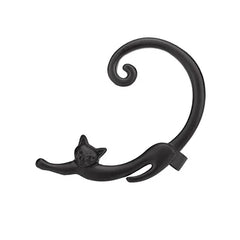 Cute Cat Clip-On Earrings for Women Orecchini - PeticaDeals