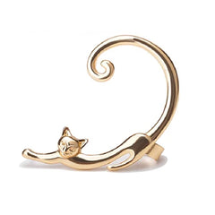 Cute Cat Clip-On Earrings for Women Orecchini - PeticaDeals