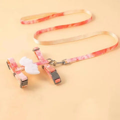 Cute Cat Harness Leash Set with Wings Adjustable - PeticaDeals